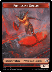 Phyrexian Goblin Token - Foil